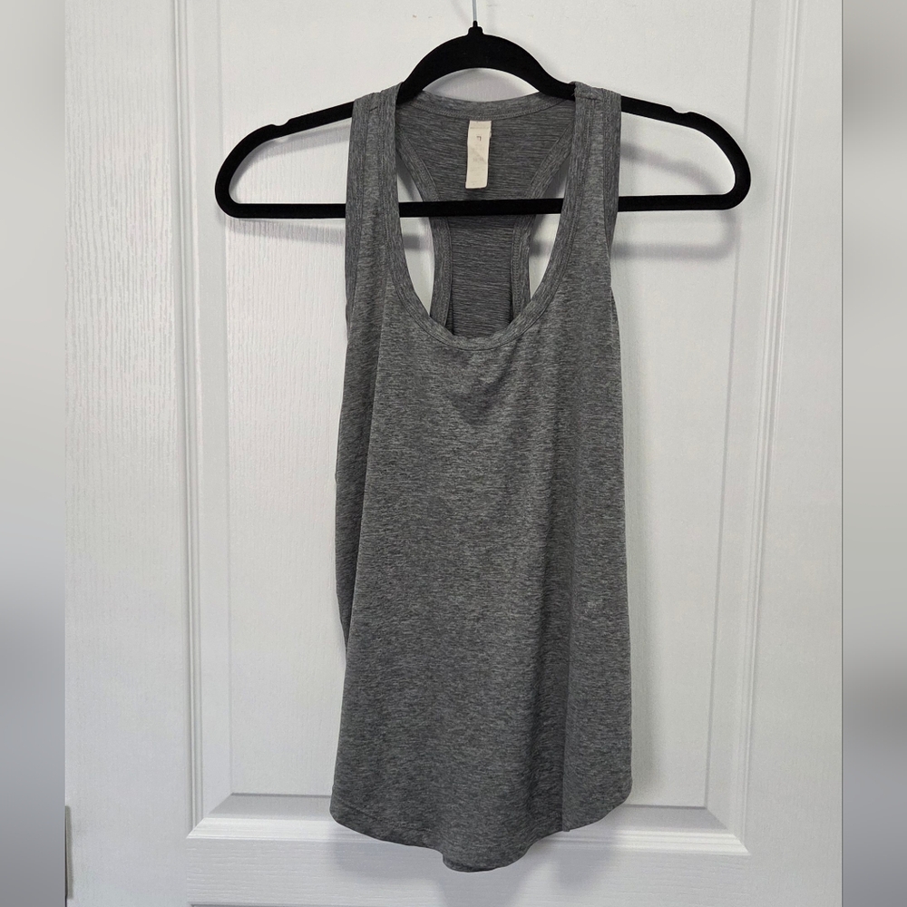 Gray Athletic Tank Top